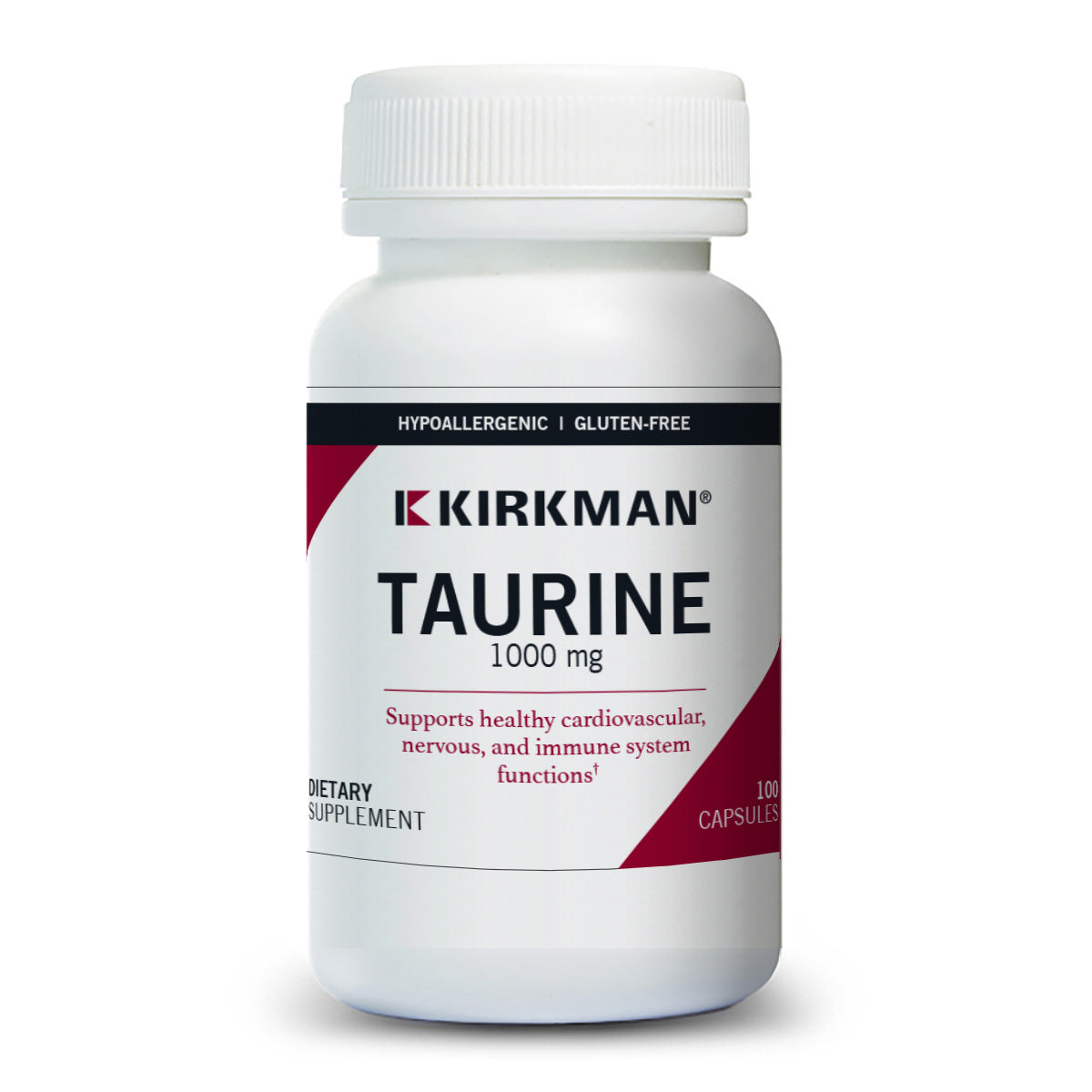 L-Taurine 1000 mg Capsules - Hypo 100 ct