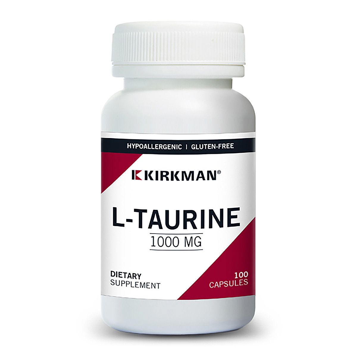 L-Taurine 1000 mg Capsules - Hypo 100 ct