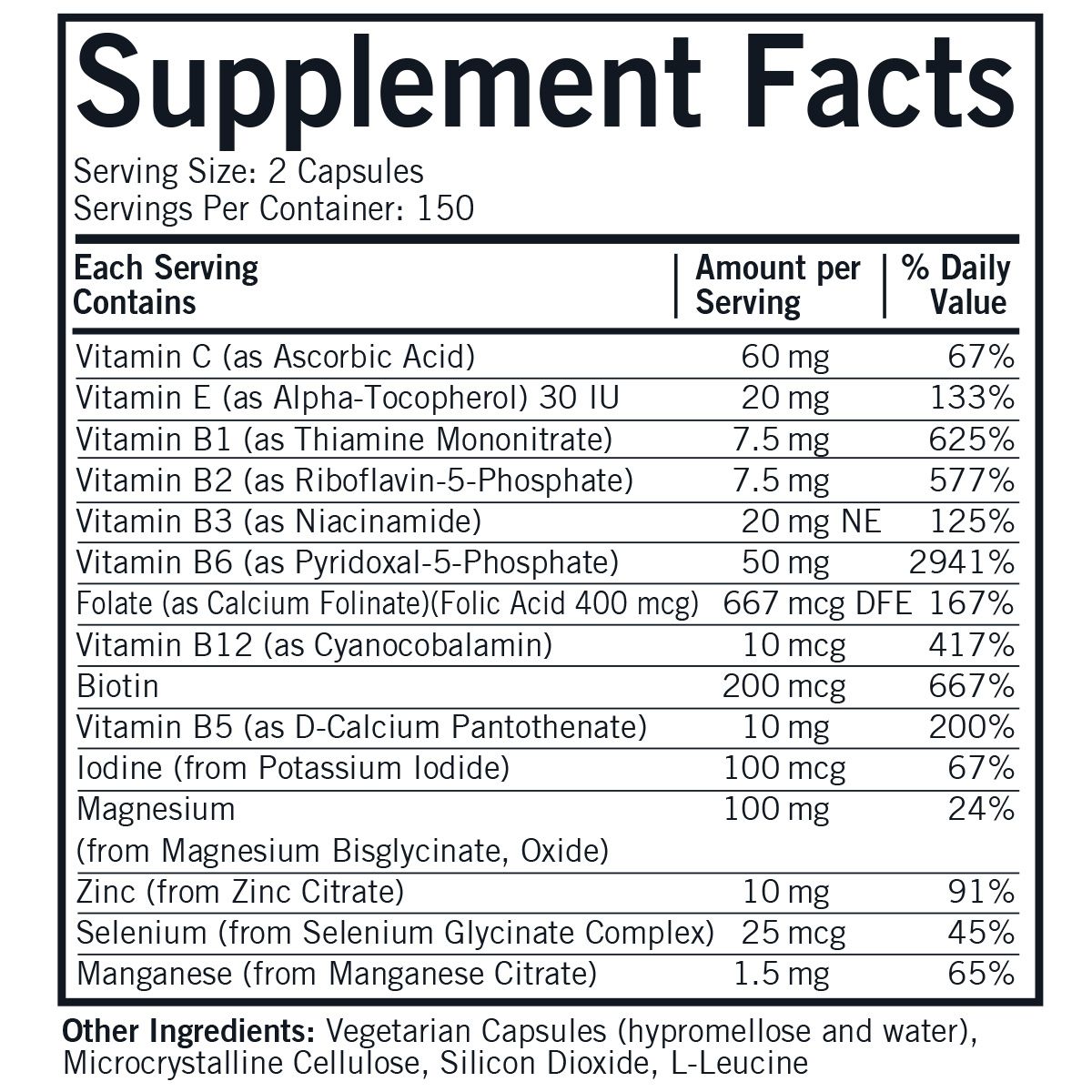 Nu-Thera® without Vitamins A & D - Hypoallergenic