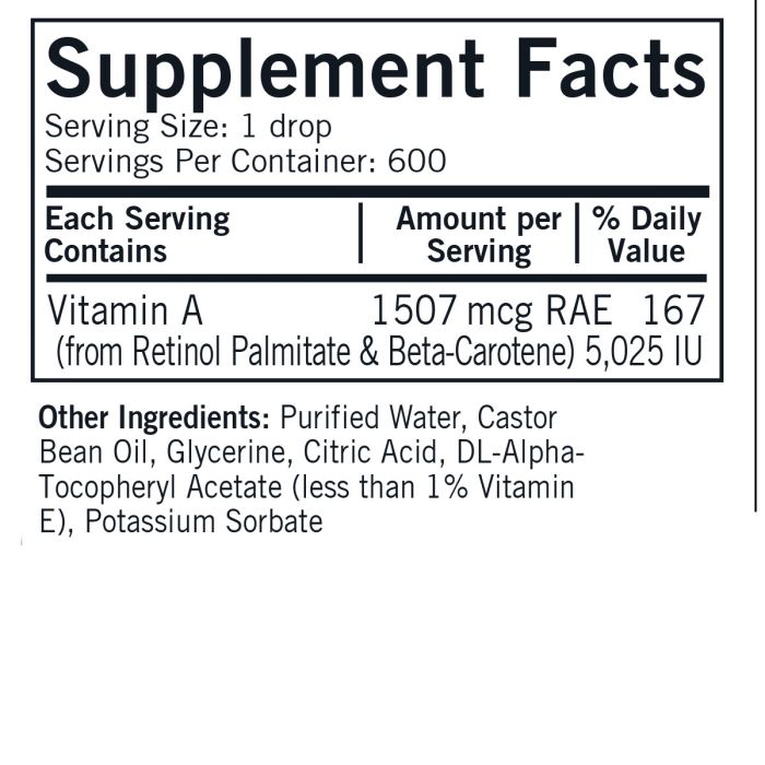 Mycelized Vitamin A Liquid