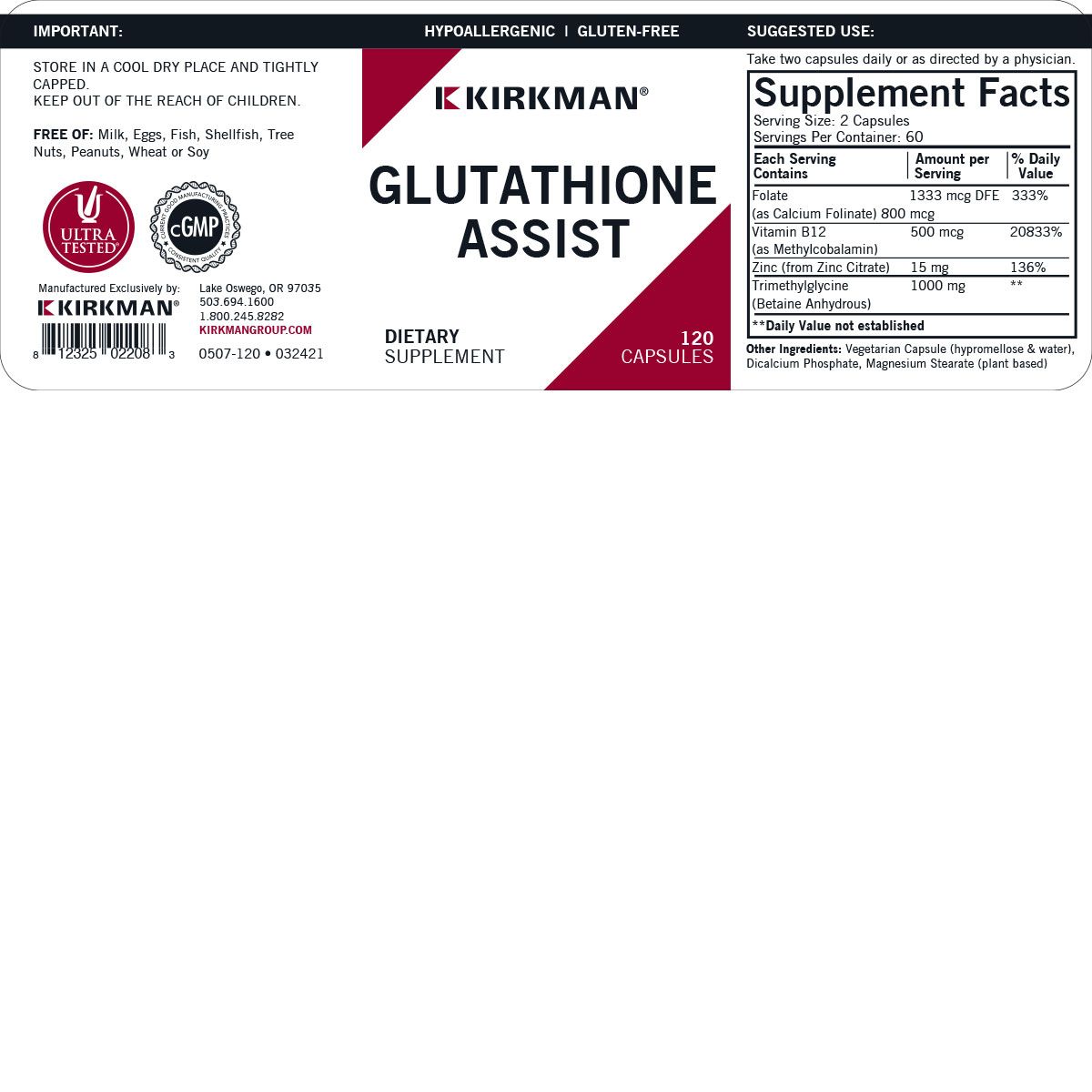 Glutathione Assist Capsules