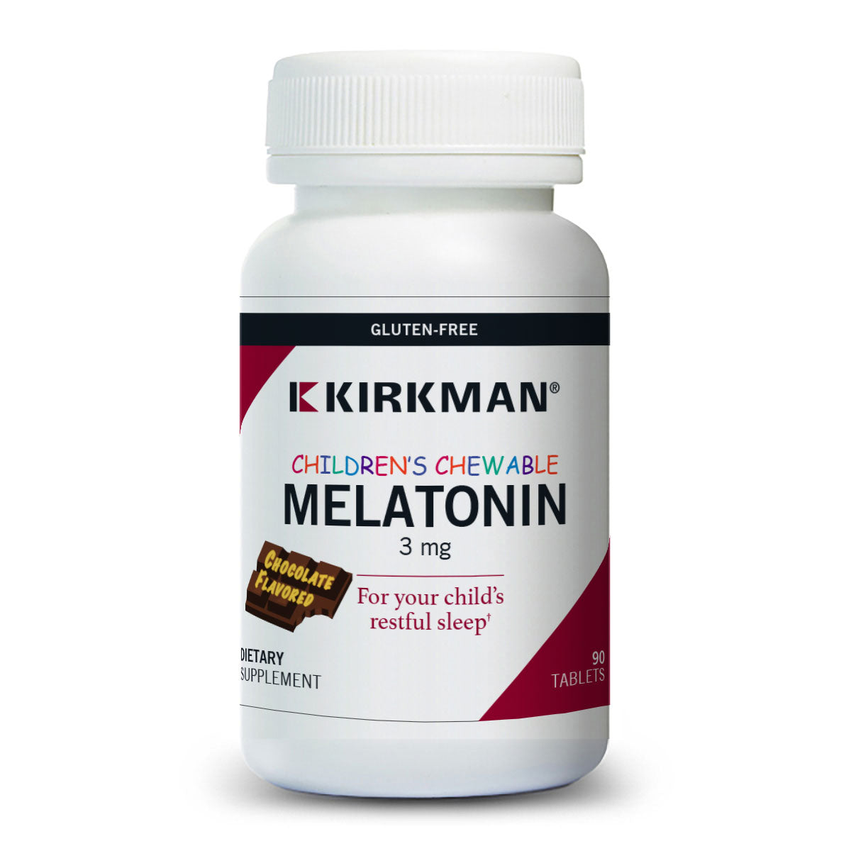 Children’s Chewable Melatonin 3 mg Chocolate Tablets