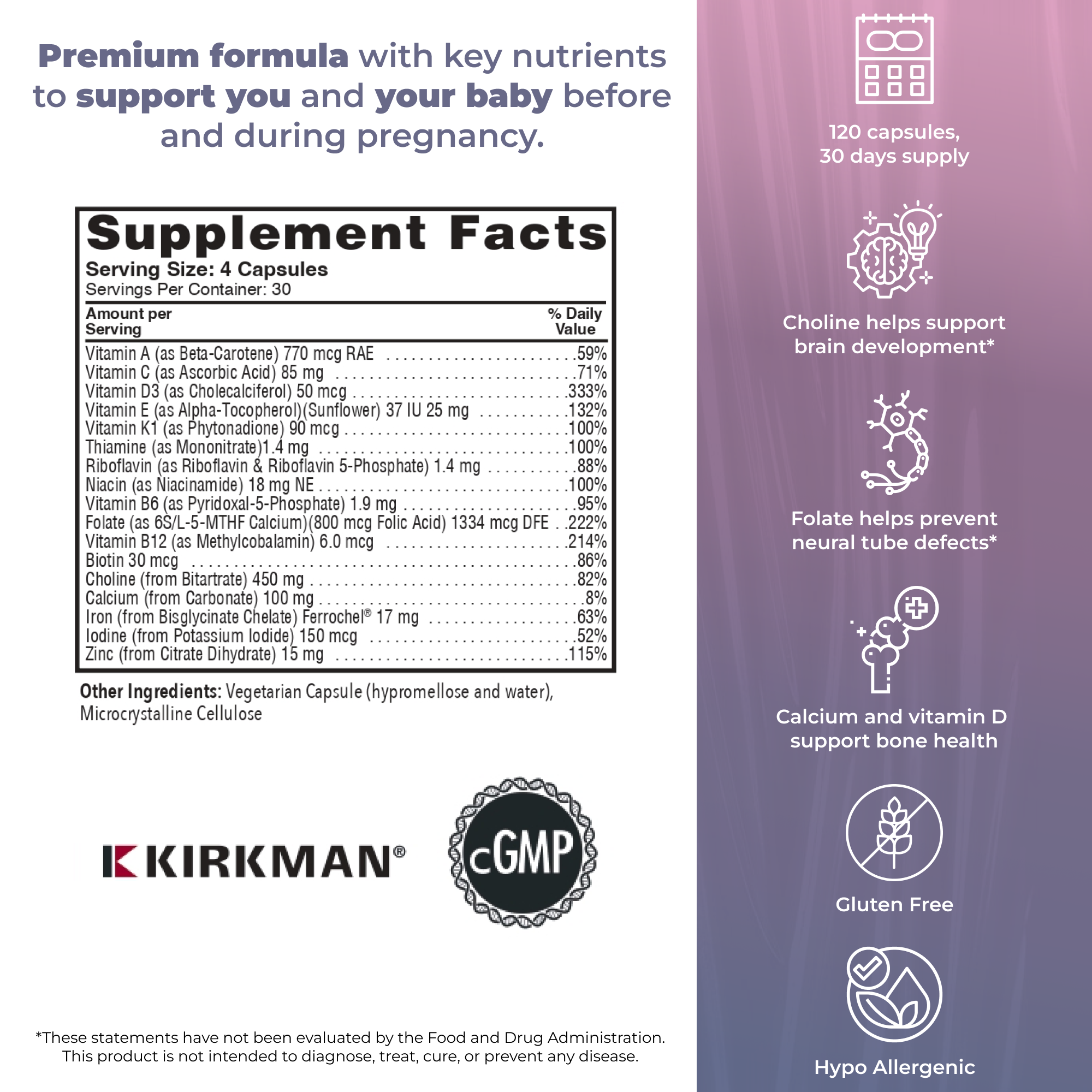 P2i™ Prenatal Multivitamin & Multimineral